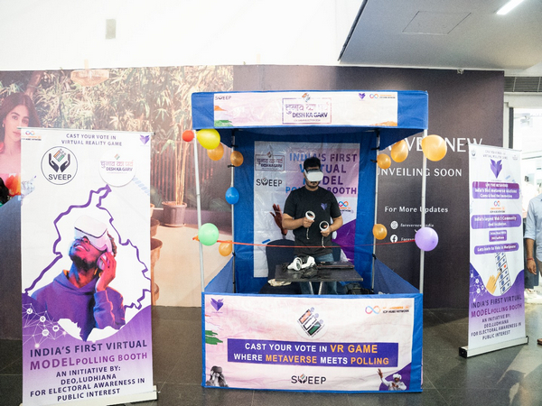 Crewsphere launches India’s first metaverse powered virtual model Polling Booth in association with District Election Office, Ludhiana