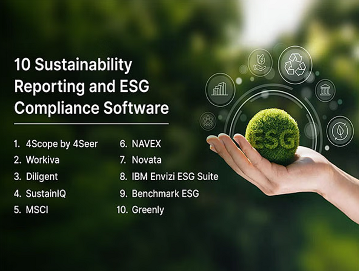  Leading the Future of Sustainability: Top 10 ESG and Sustainability Reporting Solutions