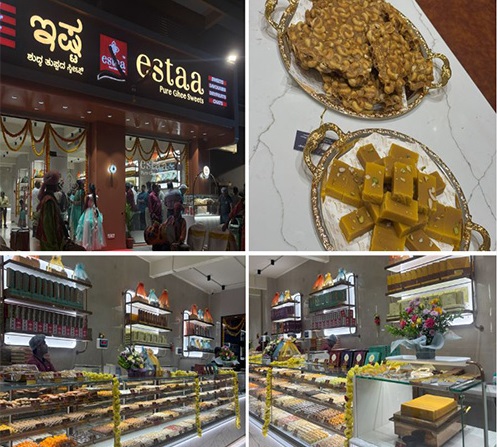  Estaa Sweets Expands Across Bangalore with New Outlet at Choodasandra, Serving Wide Variety of Ghee Sweets and Namkeen