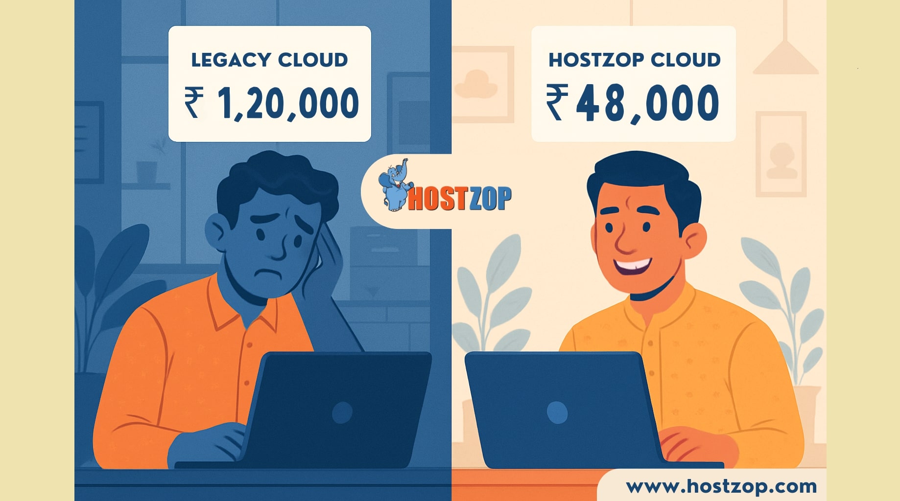  Hostzop Cloud Slashes Cloud Costs for Indian Enterprises by Up to 60%