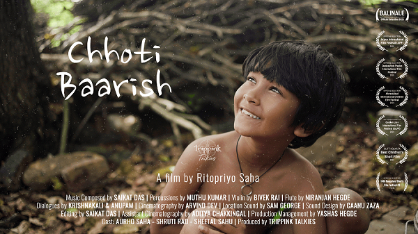  Award-winning Indian short film Chhoti Baarish (Little Rain)” by Ritopriyo Saha Earns 9 Film Festival Selections, including IFFSA Toronto 2025 — Director Prepares Three Upcoming Feature Film Pitches