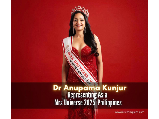  Road to Mrs Universe Dr. Anupama Kunjur, Mrs. India Queen of Substance (Emerald 2025), to Represent India at Mrs. Universe