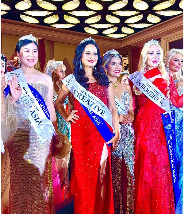 Dr. Anupama Kunjur a Surgeon Shines on Mrs. Universe 2025 with Creative Award & South Central Asia Title in the Philippines on 8th Oct 2025