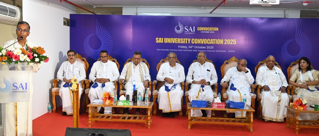  Sai University Convocation 2025; Leaders Urge Students to Lead with Integrity and Purpose